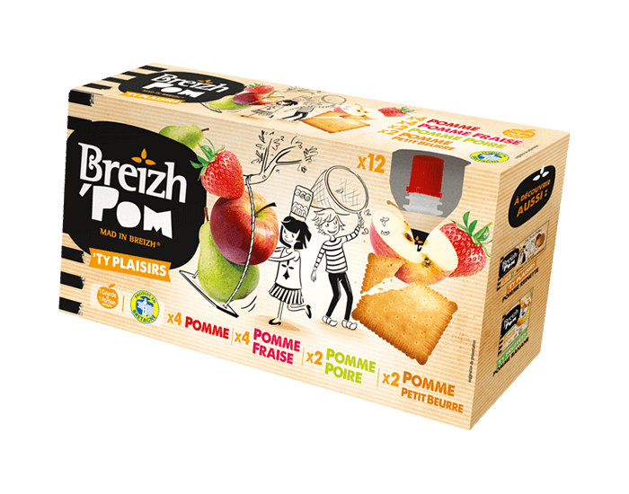 Image du produit Pomme – Pomme Fraise – Pomme Poire – Pomme Petit Beurre