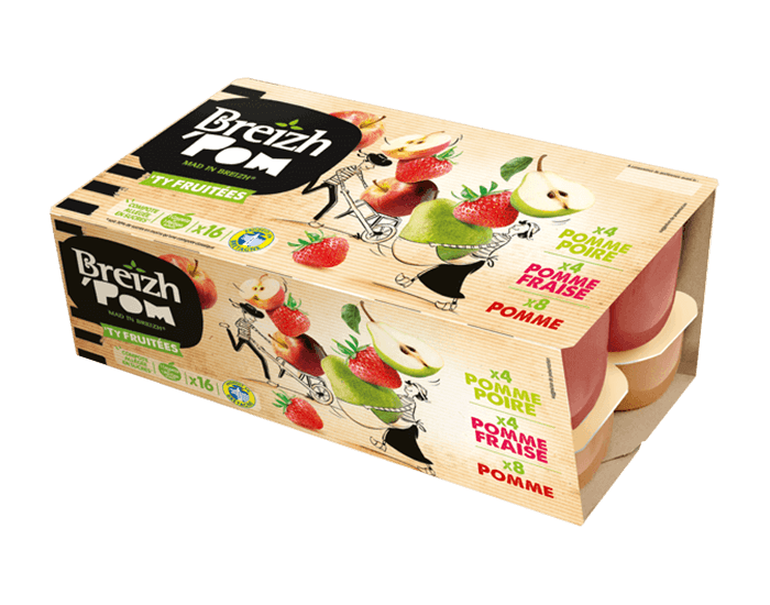 Image du produit Pomme poire – Pomme fraise – Pomme